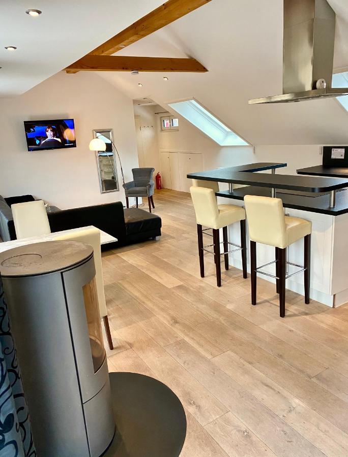 Apartament Luxurioeses Studio Im Zentrum, Balkon, Kamin, Klima Ravensburg Zewnętrze zdjęcie