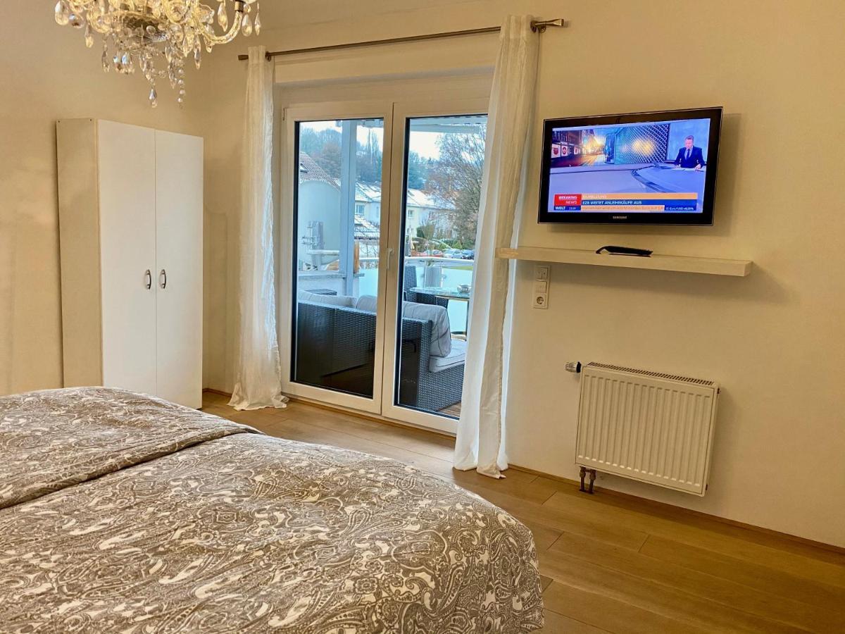 Apartament Luxurioeses Studio Im Zentrum, Balkon, Kamin, Klima Ravensburg Zewnętrze zdjęcie