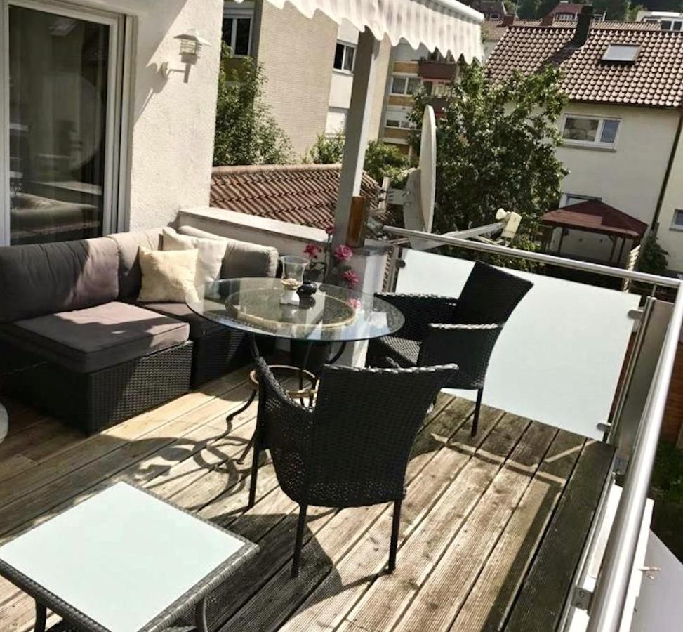 Apartament Luxurioeses Studio Im Zentrum, Balkon, Kamin, Klima Ravensburg Zewnętrze zdjęcie